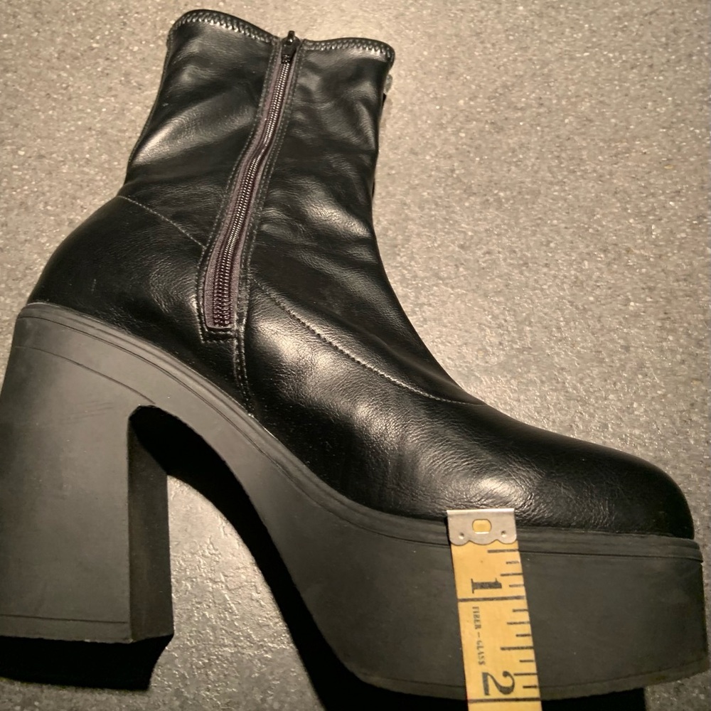 Call It Spring Black Heeled Boots - Picture 11 of 11